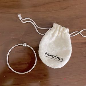 Pandora Bangle Bracelet- sterling silver
